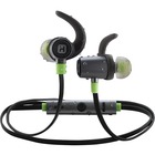 iHome iB73 Earset - Stereo - Wireless - Bluetooth - 30 ft - Earbud - Binaural - In-ear - Gray, Green