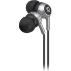 iHome Noise Isolation Earbuds with Interchangeable Ear Cushions - Stereo - Gray - Wired - Earbud - Binaural - In-ear