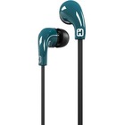 iHome Noise Isolating Earbuds with in-line Mic+Remote - Stereo - Mini-phone (3.5mm) - Wired - Earbud - Binaural - In-ear - Blue