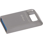 Kingston 64GB DataTraveler Micro 3.1 USB 3.1 Flash Drive - 64 GB - USB 3.1 - Gray - 5 Year Warranty