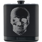 iHome SoundFlask iBT12 Portable Bluetooth Speaker System - Black Skull - Battery Rechargeable - USB