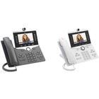 Cisco 8865 IP Phone - Wall Mountable - Charcoal - VoIP - IEEE 802.11a/b/g/n/ac - Caller ID - SpeakerphoneEnhanced User Connect License - 2 x Network (RJ-45) - USB - PoE Ports - Color - SIP, SDP, RTP, DHCP, GARP, RTCP, PPDP, LLDP, LLDP-MED, SRTP, UDP Proto