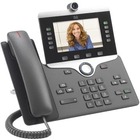 Cisco 8845 IP Phone - Corded/Cordless - Corded - Bluetooth - Wall Mountable - Charcoal - 5 x Total Line - VoIP - Enhanced User Connect License - 2 x Network (RJ-45) - PoE Ports
