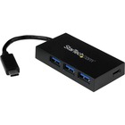 StarTech.com USB C Hub - 4 Port USB-C to USB-A (3x) and USB-C (1x) - Bus Powered USB Hub - USB Type C Hub - Port Expander - USB Type C - External - 4 USB Port(s) - 4 USB 3.1 Port(s)