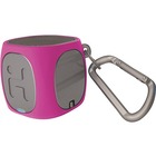iHome Portable Bluetooth Speaker System - Pink, Gray - Battery Rechargeable - USB - 1 Pack