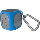 iHome Portable Bluetooth Speaker System - Blue, Gray - Battery Rechargeable - USB - 1 Pack