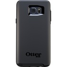 OtterBox Galaxy Note5 Symmetry Series Case - For Smartphone - Black - Drop Resistant, Scratch Resistant - Synthetic Rubber, Polycarbonate