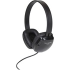 Cyber Acoustics ACM-6004 Stereo Headphones - Stereo - Black - Mini-phone (3.5mm) - Wired - 20 Hz 20 kHz - Over-the-head - Binaural - Supra-aural - 6 ft Cable