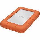 LaCie Rugged Mini 301558 1 TB Portable Hard Drive - 2.5" External - Orange, Silver - USB 3.0 - 5400rpm - 2 Year Warranty - 1 Pack