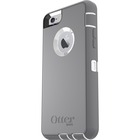 OtterBox Defender Carrying Case (Holster) Apple iPhone 6s, iPhone 6 Smartphone - Glacier - Drop Resistant Interior, Impact Absorbing Interior, Lint Resistant Port, Clog Resistant Port, Scrape Resistant Screen Protector, Scratch Resistant Screen Protector, Wear Resistant, Tear Resistant, Dirt Resistant Port, Dust Resistant Port - Synthetic Rubber, Polycarbonate Body - Belt Clip