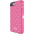 OtterBox Defender Carrying Case (Holster) Apple iPhone 6s, iPhone 6 Smartphone - Drop Resistant Interior, Impact Absorbing Interior, Lint Resistant Port, Clog Resistant Port, Scrape Resistant Screen Protector, Scratch Resistant Screen Protector, Wear Resistant, Tear Resistant, Dirt Resistant Port, Dust Resistant Port - Silicone, Synthetic Rubber, Polycarbonate Body - Candied Dots - Belt Clip