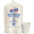 Genuine Joe Eco-friendly Paper Cups - 295.74 mL - 50 / Pack - White - Paper