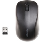 Kensington Wireless Mouse for Life - Optical - Wireless - Black - 1 Pack - USB - 1000 dpi - Scroll Wheel - 3 Button(s) - Symmetrical
