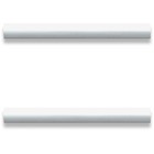 Lorell Laminate Drawer Modern Pulls - Modern - 5.9" Width x 0.6" Depth x 1.1" Height - Aluminum Alloy - Silver