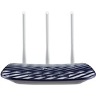 TP-Link Archer C20 Wi-Fi 5 IEEE 802.11ac Ethernet Wireless Router - Dual Band - 2.40 GHz ISM Band - 5 GHz UNII Band - 3 x Antenna(3 x External) - 93.75 MB/s Wireless Speed - 4 x Network Port - 1 x Broadband Port - Fast Ethernet - Desktop