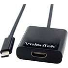 VisionTek USB 3.1 Type C to HDMI Adapter (M/F) - 1 x Type C Male USB - 1 x HDMI Female Digital Audio/Video - 3840 x 2160 Supported