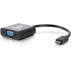 C2G USB-C to VGA Video Adapter-Black - Type C