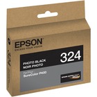 Epson UltraChrome 324 Original Ink Cartridge - Photo Black - Inkjet - 1 Each