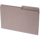Continental 2-sided Tab Legal File Folders - Legal - 8 1/2" x 14" Sheet Size - 1/2 Tab Cut - Top Tab Location - Assorted Position Tab Position - Kraft - Recycled - 100 / Box