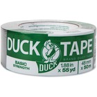 Duck Basic Strength Duct Tape - 10 yd (9.1 m) Length x 1.89" (48 mm) Width - Rubber - 1 Each - Silver