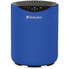 Verbatim Portable Bluetooth Speaker System - Blue - Battery Rechargeable