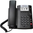 Polycom 201 IP Phone - Wall Mountable, Desktop - Black - 2 x Total Line - VoIP - Speakerphone - 2 x Network (RJ-45) - PoE Ports - Monochrome - SIP, DHCP, SNTP, SDP, LLDP-MED, RTCP, RTP, UDP, TCP, TLS Protocol(s)
