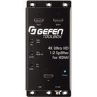Gefen 4K Ultra HD 1:2 Splitter for HDMI (GTB-HD4K2K-142C-BLK) - 4096 x 2160 - 300 MHzMaximum Video Bandwidth - HDMI In - HDMI Out - USB
