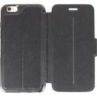 OtterBox Strada Carrying Case (Folio) Apple iPhone 6 Plus, iPhone 6s Plus - Black, Dark Gray - Drop Resistant, Damage Resistant, Bump Resistant, Scratch Resistant Interior, Scuff Resistant Interior - Genuine Leather Body