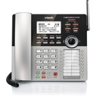 VTech Four-Line Corded Telephone Deskset - 4 x Phone Line - Speakerphone - Answering Machine - Hearing Aid Compatible