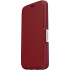 OtterBox Strada Carrying Case (Folio) Smartphone - Ruby Romance Red - Drop Resistant, Bump Resistant, Scrape Resistant Interior, Scuff Resistant Interior, Scratch Resistant Interior - Leather Body