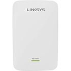 Linksys Max-Stream RE7000 IEEE 802.11ac 1.86 Gbit/s Wireless Range Extender - 5 GHz, 2.40 GHz - MIMO Technology - 1 x Network (RJ-45) - Ethernet, Fast Ethernet, Gigabit Ethernet - Wall Mountable