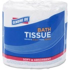Genuine Joe 500-sheet 2-ply Standard Bath Tissue - 2 Ply - 4" x 3" - 500 Sheets/Roll - White - Fiber - For Bathroom - 96 / Carton