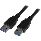 StarTech.com 3m 10 ft USB 3.0 Cable - A to A - M/M - Long USB 3.0 Cable - USB 3.1 Gen 1 (5 Gbps) - Connect USB 3.0 USB-A devices to a USB hub or to your computer - 3m USB 3.0 Cable - 10 ft USB 3.0 A to A Cable - 10' USB 3.0 A to A Cable - Long USB 3.0 Cable - USB 3.1 Gen 1 (5 Gbps) - Lifetime Warranty