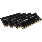 Kingston HyperX Impact 64GB DDR4 SDRAM Memory Module - 64 GB (4 x 16 GB) - DDR4-2400/PC4-19200 DDR4 SDRAM - CL15 - 1.20 V - Non-ECC - Unbuffered - 260-pin - SoDIMM