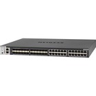 Netgear M4300 Stackable Managed Switch with 48x10G including 24x10GBASE-T and 24xSFP+ Layer 3 - 24 Ports - Manageable - 10 Gigabit Ethernet, Gigabit Ethernet - 10GBase-T, 10GBase-X - 3 Layer Supported - Modular - Twisted Pair, Optical Fiber - 1U High - Rack-mountable