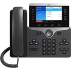 Cisco 8861 IP Phone - Corded/Cordless - Corded - Wi-Fi - Wall Mountable, Desktop - Charcoal - 5 x Total Line - VoIP - IEEE 802.11a/b/g/n/ac - Enhanced User Connect License, Unified Communications Manager Express - 2 x Network (RJ-45) - PoE Ports