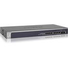 Netgear XS708T - ProSAFE 10 Gigabit Smart Managed Switch - 8 Ports - Manageable - 3 Layer Supported - Modular - Twisted Pair, Optical Fiber - Rack-mountable - Lifetime Limited Warranty