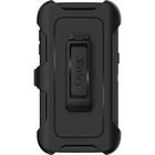 OtterBox Defender Carrying Case (Holster) Smartphone - Black - Shock Resistant, Drop Resistant Interior, Dust Resistant Port, Bump Resistant Interior, Scratch Resistant Interior, Debris Resistant Port, Scuff Resistant Screen Protector, Grit Resistant Exterior, Lint Resistant Exterior, Abrasion Resistant, UV Resistant, ... - Silicone, Synthetic Rubber, Polycarbonate Body - Belt Clip - 1 Pack - Retail
