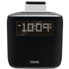 iHome iPL24 Portable Clock Radio - Apple Dock Interface - Proprietary Interface - 2 x Alarm - USB - Manual Snooze - Manual Wake-up Timer