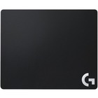 Logitech Hard Gaming Mouse Pad - Textured - 11.02" (280 mm) x 13.39" (340 mm) x 0.12" (3 mm) Dimension - Black - Rubber - 1 Pack