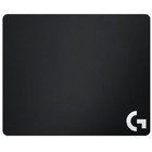 Logitech G G240 Cloth Gaming Mouse Pad - 11.02" (279.91 mm) x 13.39" (340.11 mm) x 40 mil (1.02 mm) Dimension - Black - Rubber, Neoprene