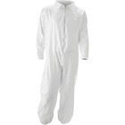 MALT ProMax Coverall - Recommended for: Chemical, Painting, Food Processing, Pesticide Spraying, Asbestos Abatement - Extra Large Size - Zipper Closure - Polyolefin - White - 25 / Carton