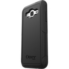 OtterBox Galaxy J3 (2016)/J3 V Commuter Series Case - For Smartphone - Black - Impact Absorbing, Dust Resistant, Dirt Resistant, Lint Resistant, Scratch Resistant, Drop Resistant, Bump Resistant, Wear Resistant, Tear Resistant, Drop Resistant, Scrap Resistant, ... - Synthetic Rubber, Polycarbonate