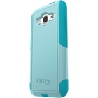 OtterBox Galaxy J3 (2016)/J3 V Commuter Series Case - For Smartphone - Aqua Sky - Impact Absorbing, Dust Resistant, Dirt Resistant, Lint Resistant, Scratch Resistant, Drop Resistant, Bump Resistant, Wear Resistant, Tear Resistant, Drop Resistant, Scrap Resistant, ... - Synthetic Rubber, Polycarbonate