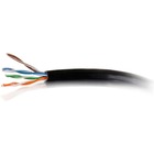 C2G Cat.6 UTP Network Cable - 500 ft Category 6 Network Cable for Network Device - First End: 1 x Bare Wire - Second End: 1 x Bare Wire - 23 AWG - Black