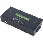 StarTech.com 1:1 Hard Drive Duplicator and Eraser for 2.5"/ 3.5" SATA (I/II/III) & SAS (I/II) HDD SSD - LCD & RS-232 - Cloner & Wiper (SATSASDUPE11) - Easily clone or erase SATA and SAS drives, without having to connect to a computer - 1:1 Standalone Hard