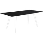 Lorell Conference Table Top - Black Rectangle Top x 72" Table Top Width x 36" Table Top Depth - Assembly Required