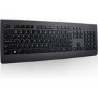 Lenovo Professional Wireless Keyboard - Wireless Connectivity - RF - USB Interface Multimedia Hot Key(s) - English (US) - Mechanical Keyswitch - Black