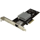 StarTech.com 10G Network Card NBASE-T RJ45 Port Intel X550 chipset Ethernet Card Network Adapter Intel NIC Card - Upgrade your server or workstation to 10G networking over copper, by adding a 10GBase-T / NBASE-T RJ45 port - 1-Port 10G Ethernet Network Card - PCI Express - 10GbE NIC w/ Intel X550-AT Chip - Multi-speed 10G/5G/2.5G/1G/100Mbps network adapter card