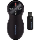 Kensington Wireless Presenter with Laser Pointer and Memory - Radio Frequency - 1 Pack - USB - 4 Button(s)